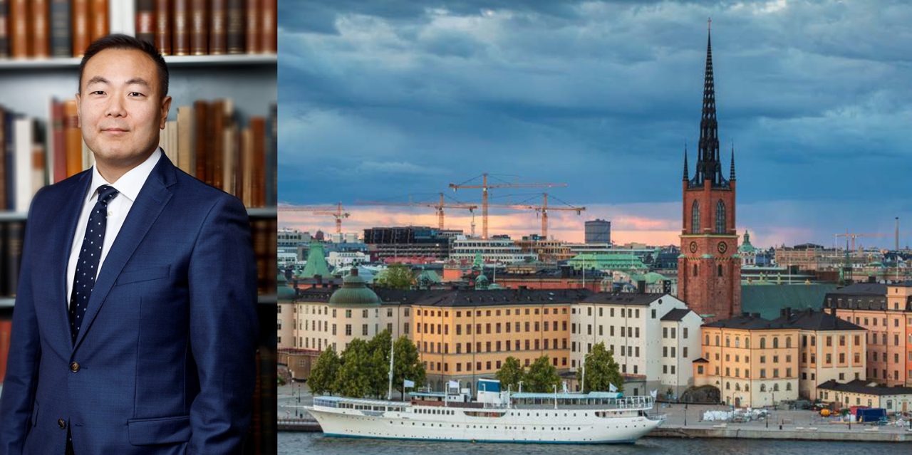 Stefan Westerberg och Stockholmsexteriör