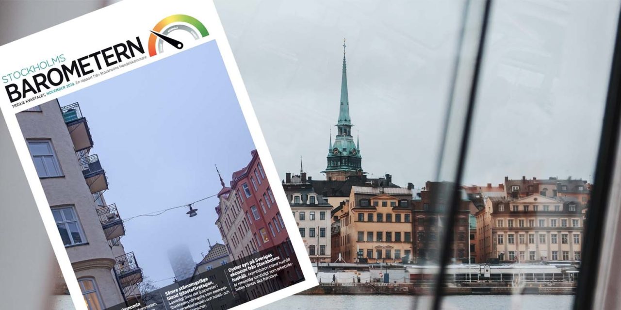 Faksimil på rapport och Stockholmsexteriör