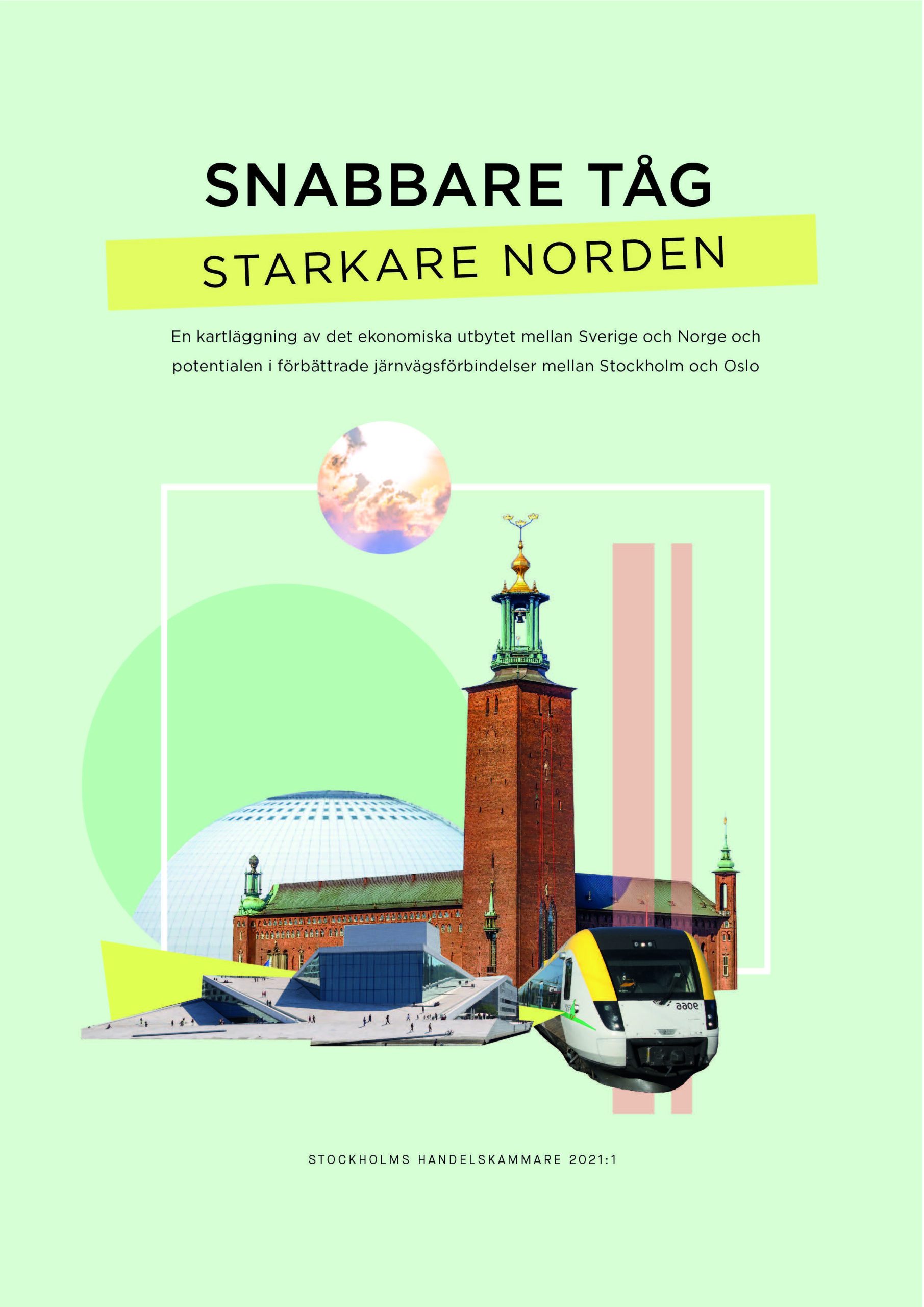 snabbare tåg rapport