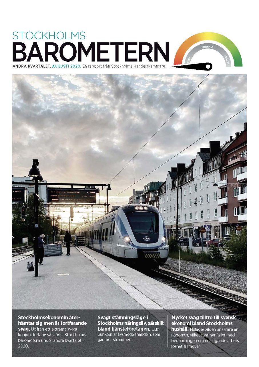 Rapportframsida på tåg
