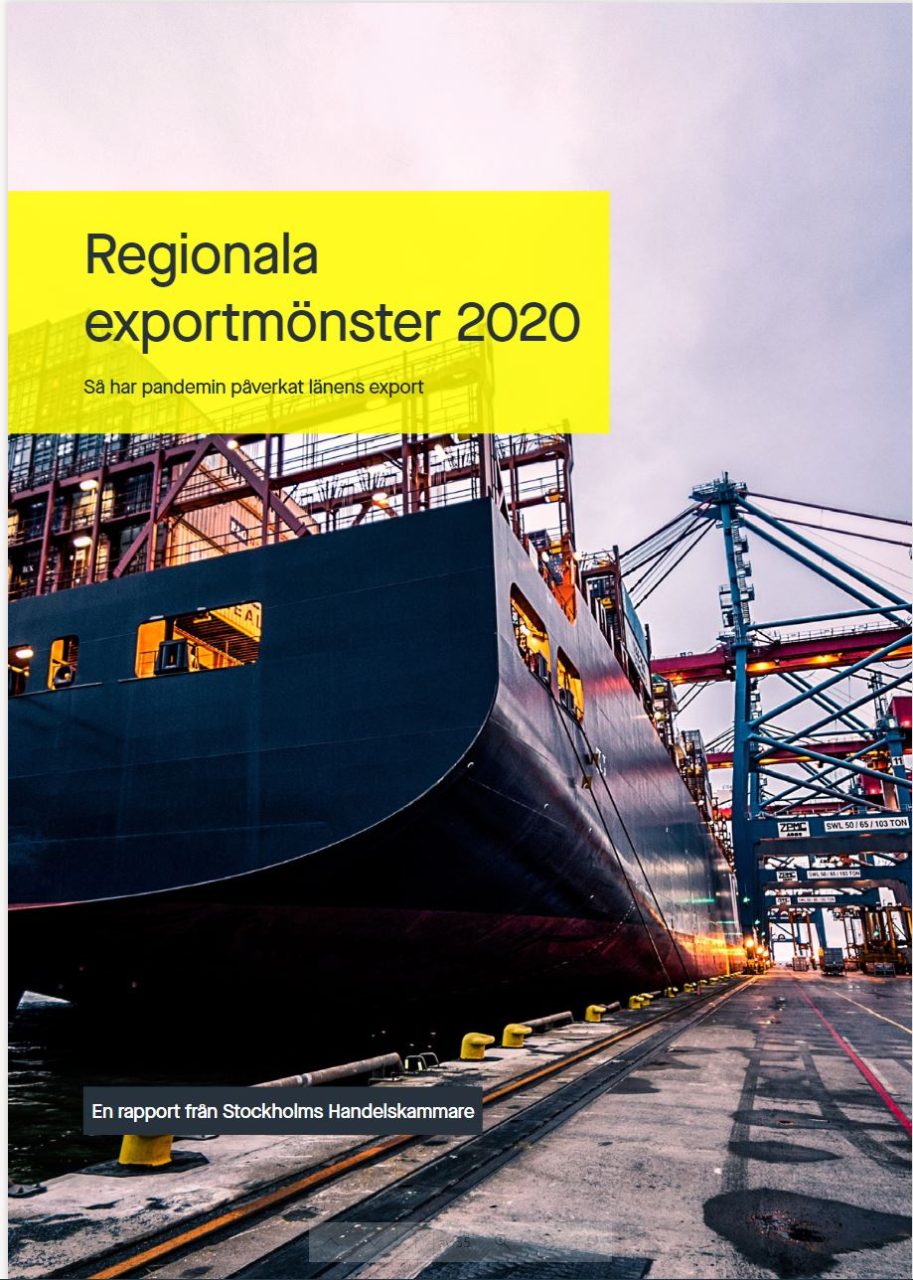 Regionala exportmönster 2020