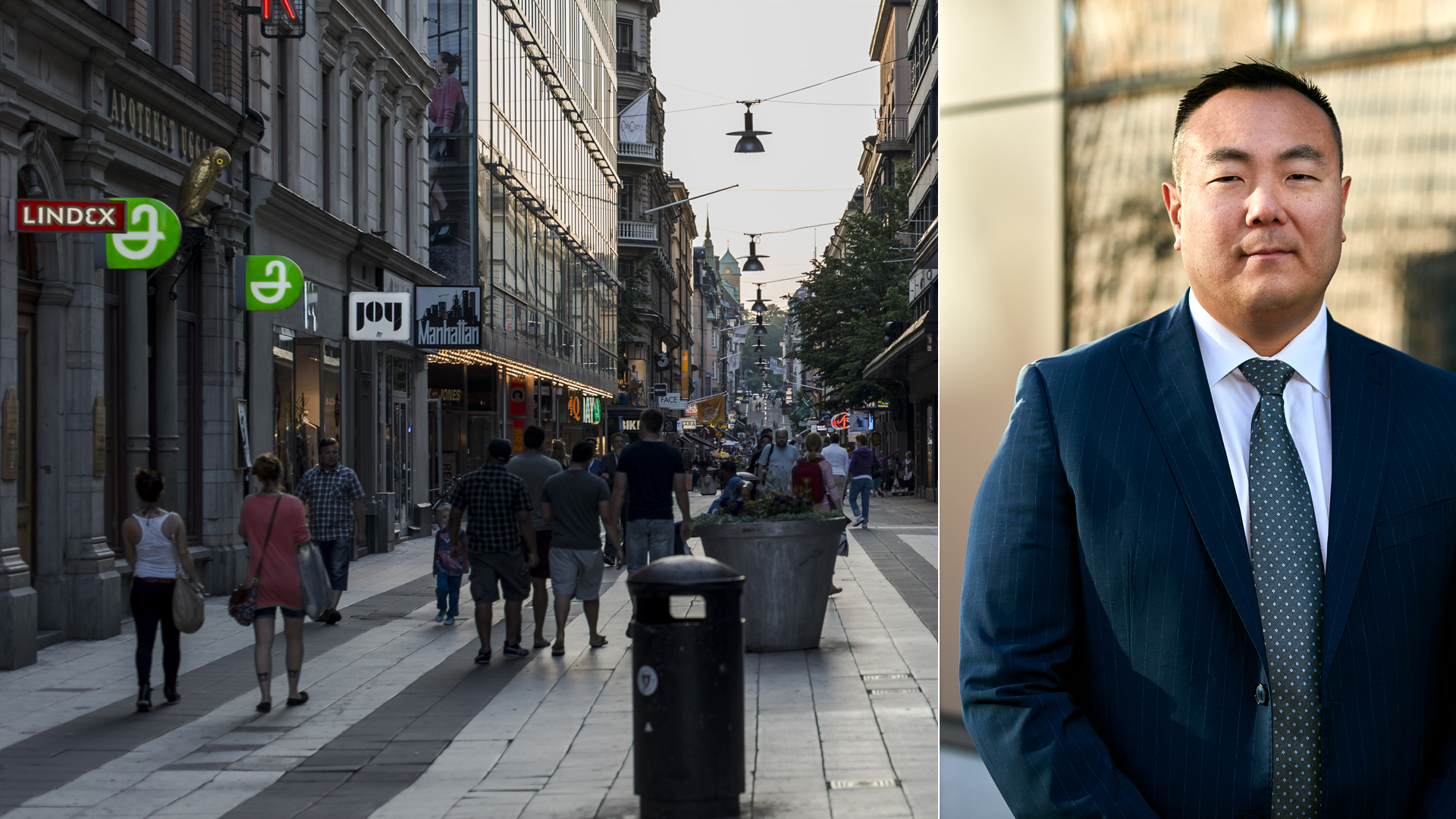 Drottninggatan i Stockholm