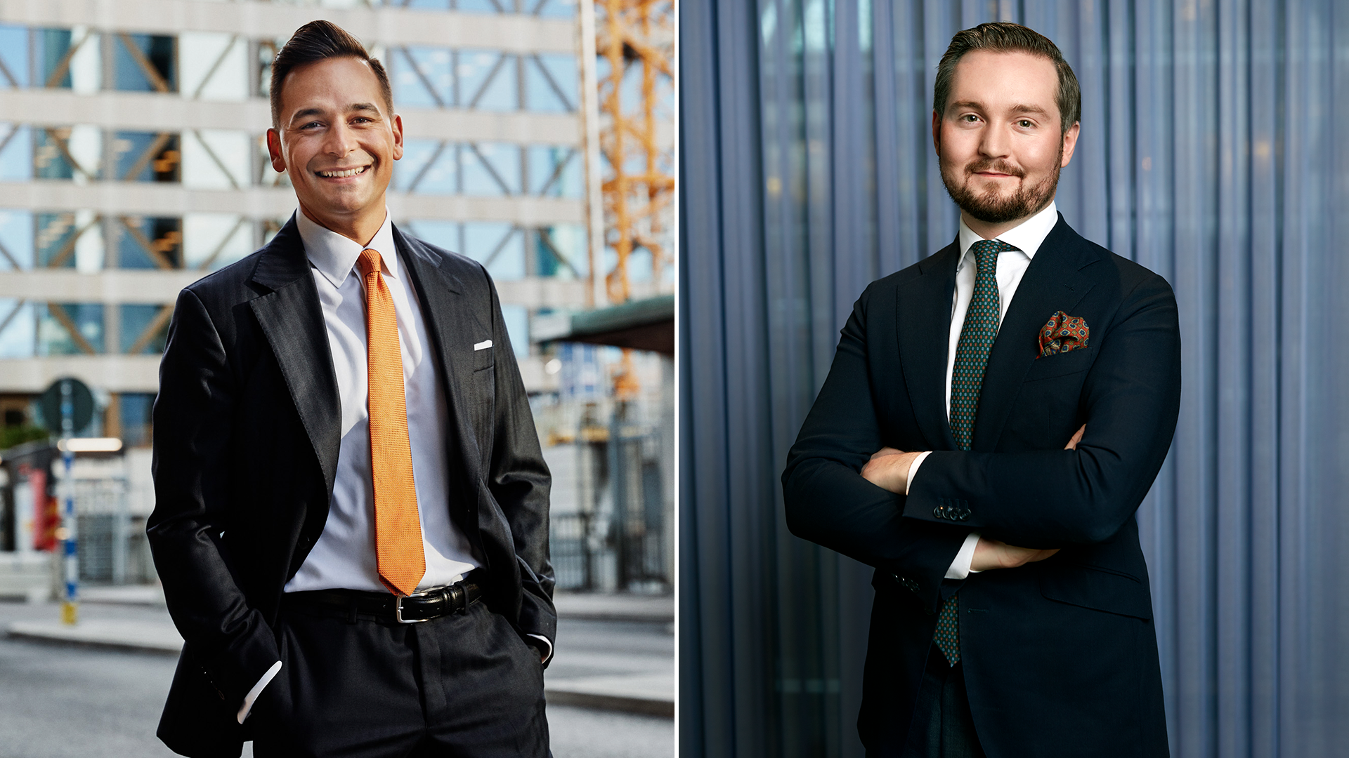 Andreas Hatzigeorgiou och Victor Öman på Stockholms Handelskammare som är en del av Swedish Chambers International (SCI)
