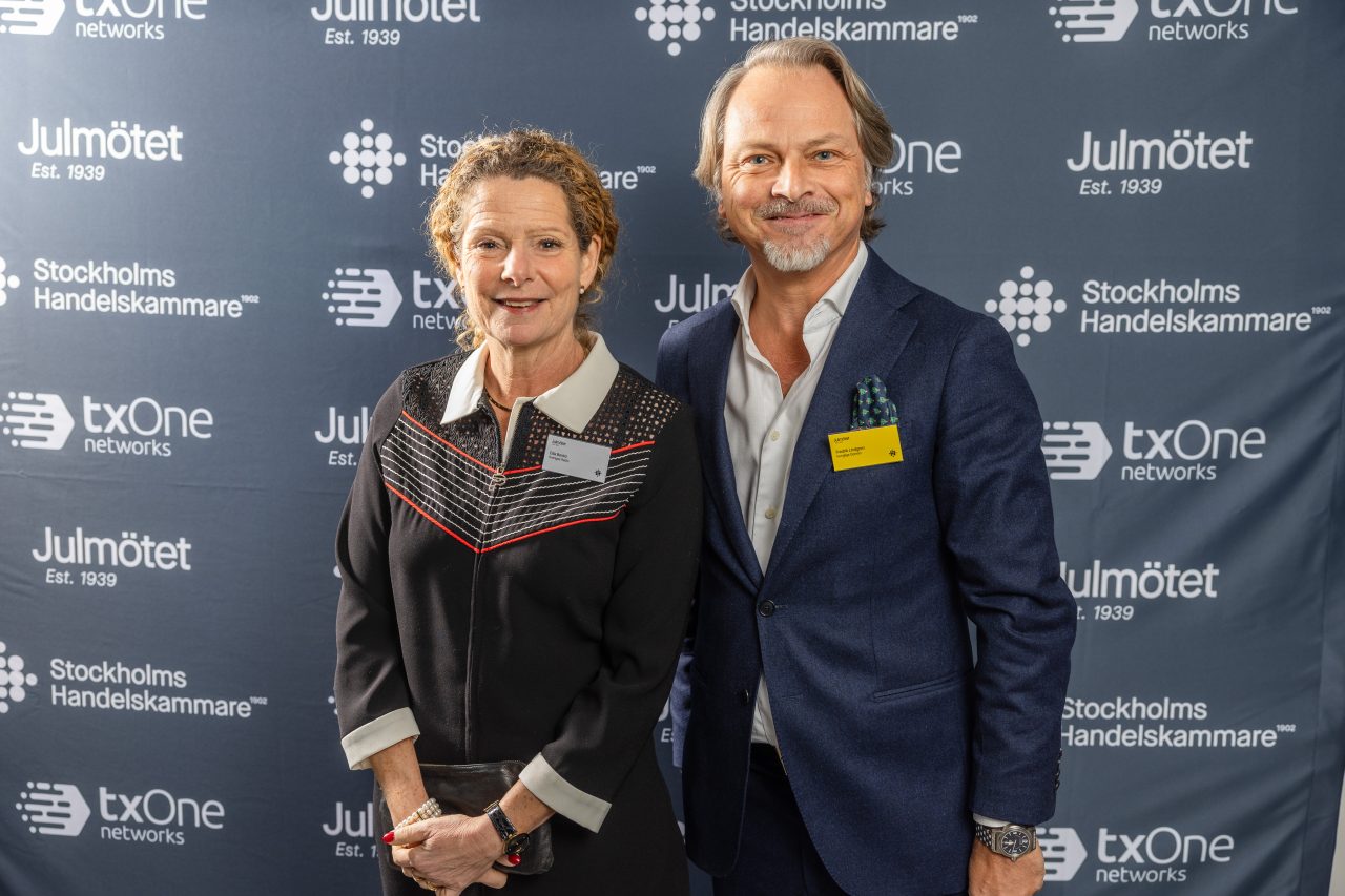 Cilla Benkö, vd Sveriges Radio och Fredrik Lindgren, vd Kungliga Operan.