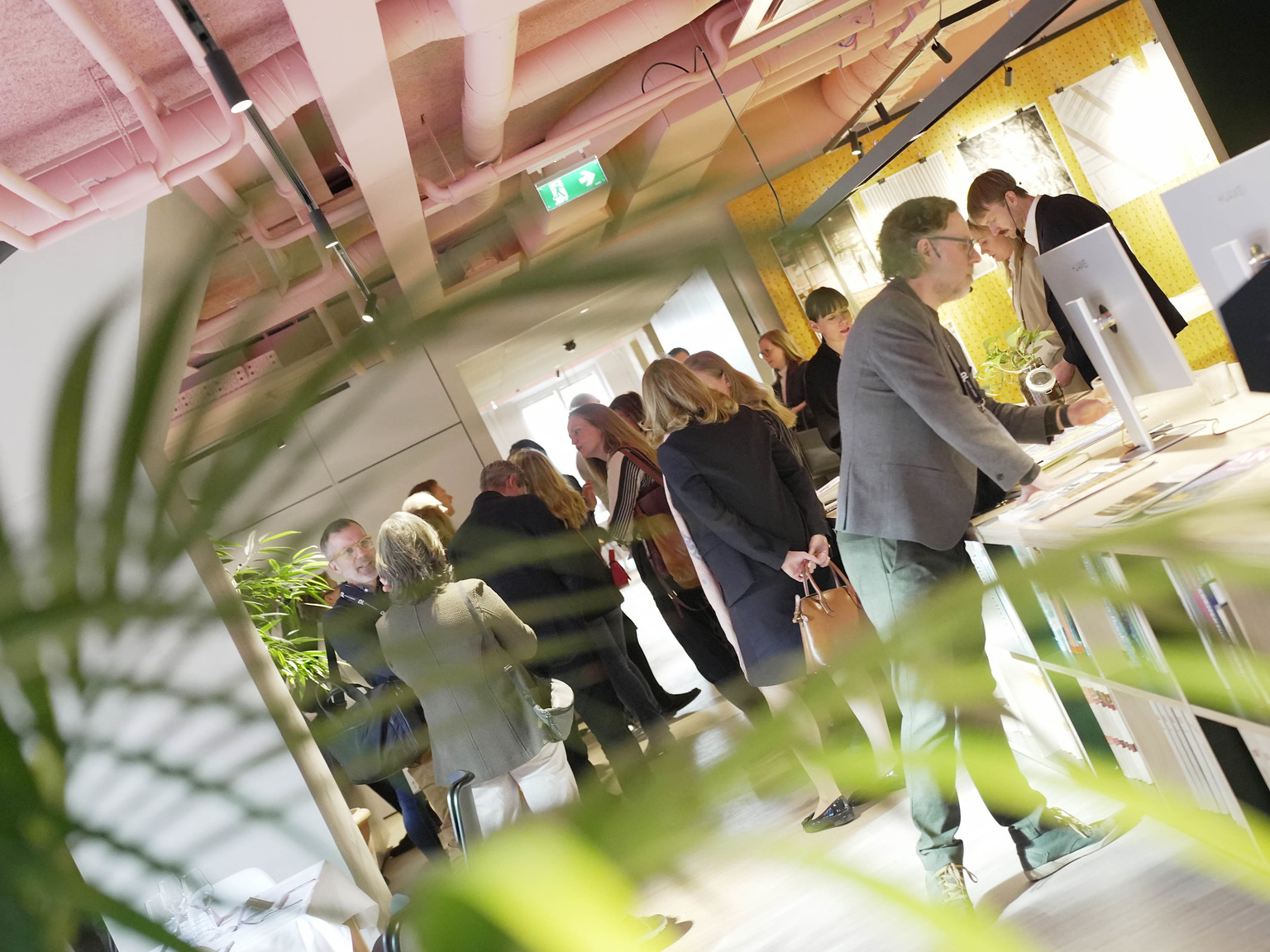 Under initiativet ”Stockholmssamtalen” besökte Atrium Ljungberg, MTR och Stockholms Handelskammare arkitektkontoret Tengbom i Hagastaden.