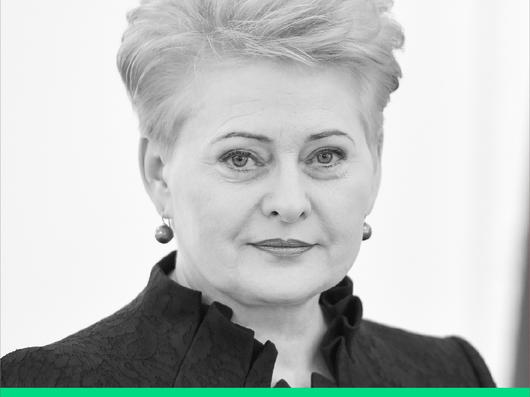 Portrait of Dalia Grybauskaitė, Former President of Lithuania and speaker at Unleashed 2026.