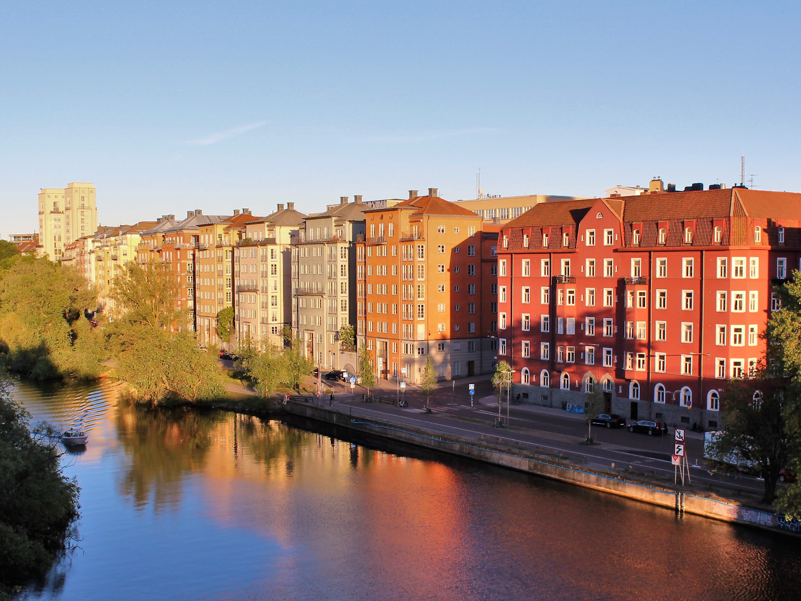 Kungsholmsstrand i Stockholm skulle kunna bli en ny sommargågata.