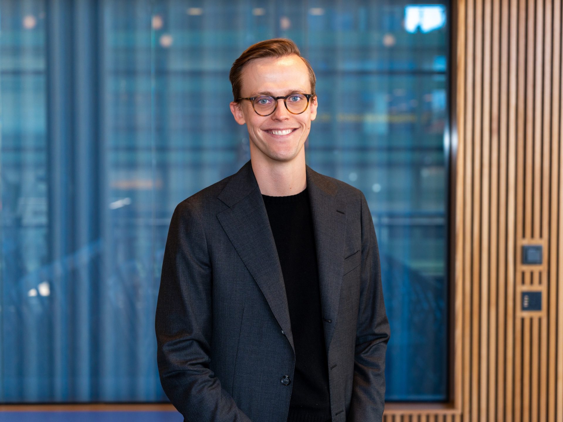 Axel Mårtensen, expert inom bostäder på Stockholms Handelskammare