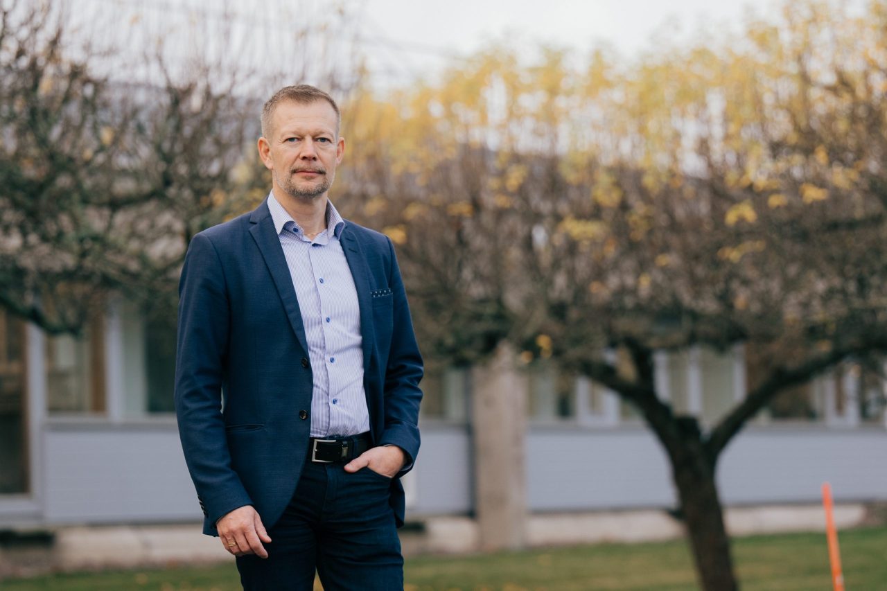 Porträtt av Martin Kjellsson, Managing Director på Thermo Fisher Scientific
